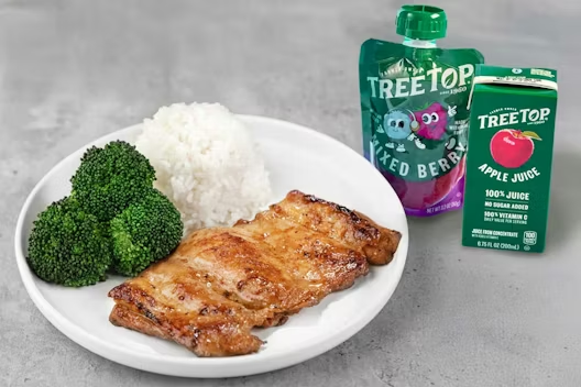 Hawaiian BBQ Chicken Keiki Meal