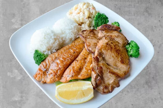Island Spice Grilled Fish & BBQ Chicken Mix