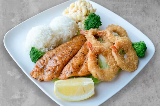Shrimp & Island Spice Grilled Fish Mix